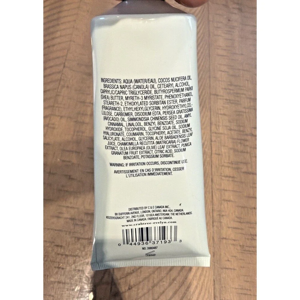 Crabtree & Evelyn Goatmilk Hand Therapy 3.5 oz NIB